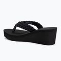Japonki damskie Tommy Hilfiger Wedge Braided Summer Sandal black 3
