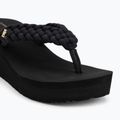Japonki damskie Tommy Hilfiger Wedge Braided Summer Sandal black 7