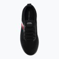 Buty męskie Tommy Hilfiger Lightweight Knitted Runner black 5