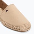 Buty damskie Tommy Hilfiger Flag Canvas clayed pebble 7