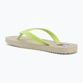 Japonki damskie Tommy Jeans Logo Summer white clay/lime essence 3