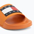 Klapki męskie Tommy Jeans Pool Slide Ess rusty orange 7