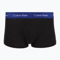Bokserki Calvin Klein LV00NB4412 Low Rise Trunk 5 par black w plume wb/black w misty sage wb 5
