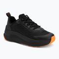Buty męskie Calvin Klein Volumax Chunky Runner Trainers HM0HM02224 black/vivid tangerine