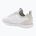 Buty męskie Calvin Klein YM0YM01414 Retro Runner Sock Laceup Mix mat bright white/light grey 3