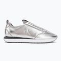 Buty damskie Calvin Klein HW0HW03287 Retro Runner Metallic silver 2