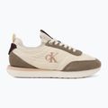 Buty damskie Calvin Klein YW0YW02060 Retro Runner Sock Laceup Mix Mat turtledove/spanish villa/bordeaux 2