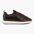 Buty damskie Calvin Klein HW0HW03118 Retro Runner Sock PANL Leather Neo bordeaux 2