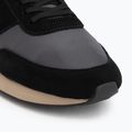 Buty męskie Calvin Klein HM0HM02212 Retro Runner Bans Leather Suede black/iron gate/amber gold 7