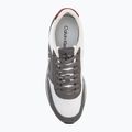 Buty męskie Calvin Klein HM0HM02212 Retro Runner Bans Leather Suede granite gray/white/rhubarb 5