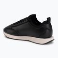 Buty damskie Calvin Klein HW0HW03118 Retro Runner Sock PANL Leather Neo black/crystal grey 3