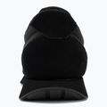 Buty męskie Calvin Klein HM0HM02212 Retro Runner Bans Leather Suede triple black/adrenaline rush 6