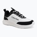 Buty męskie Calvin Klein HM0HM02342 Light Eva Runn Essential Laceup Nylon Suede black/bright white