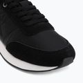 Buty męskie Calvin Klein YM0YM01414 Retro Runner Sock Laceup Mix mat black/bright white 7