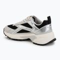 Buty damskie Calvin Klein HW0HW03140 Hike Run Stripe Mesh Met black/siver/light grey 3