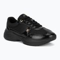 Buty damskie Tommy Hilfiger ModernRunner Shiny Leather black