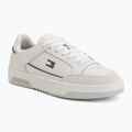 Buty męskie Tommy Hilfiger TJM Cupsole Leather ecru