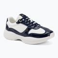 Buty damskie Tommy Hilfiger ModernRunner Shiny Leather yale navy