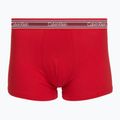 Bokserki męskie Calvin Klein LV00NB4615 Trunk black/established red/goji berry 2