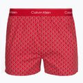 Bokserki męskie Calvin Klein LV00NB4727 Boxer Slim black/prep emblem goji berry/grisai 2