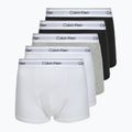 Bokserki męskie Calvin Klein LV00NB4437 Relaxed Fit Trunk grey heather/black/classic white
