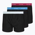Bokserki męskie Calvin Klein LV00NB4267 Boxer Slim black bodies w/ poseidon blue/plein