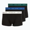 Bokserki męskie Tommy Hilfiger Trunk WB 3 pack nb//opu blu/orna green/ivory silk