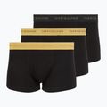 Bokserki męskie Tommy Hilfiger Trunk Metallic black/gold/gold