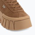 Buty damskie Tommy Jeans Platform Sneaker Suede warm khaki 7