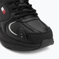 Buty męskie Tommy Jeans Runn Leather triple black 7