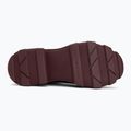 Kalosze damskie Tommy Hilfiger Stamp Warm Ankle oxblood 4