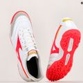 Buty piłkarskie męskie Mizuno Morelia Sala Classic TF white/flery coral2/bolt2 9