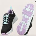 Buty damskie SKECHERS Arch Fit Comfy Wave black/lavender 14