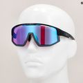 Okulary przeciwsłoneczne Bliz Vision Nano Optics Nordic Light matt black/light begonia/violet blue 10