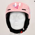 Kask narciarski dziecięcy UVEX Viti Jr pink puzzle 13