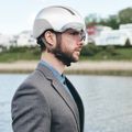 Kask rowerowy HJC Calido mt white/silver 12