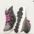 Śniegowce juniorskie Sorel Sorel Explorer Lace quarry/bright lavender 16
