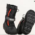 Śniegowce dziecięce Sorel Flurry Dtv black/bright red 15