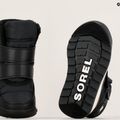 Śniegowce dziecięce Sorel Whitney II Strap black/sea salt 16