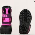 Śniegowce dziecięce Sorel Snow Commander purple dahlia/groovy pink 15