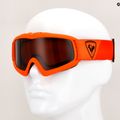 Gogle narciarskie dziecięce Rossignol Raffish S Jr orange/orange 9