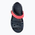 Sandały dziecięce Crocs Crocband Sandal Kids navy/red 5