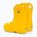 Kalosze dziecięce Crocs Handle It Rain Boot Kids yellow 3