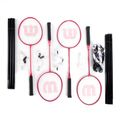 Zestaw rakiet do badmintona Wilson Tour Badminton 4 PC Kit 
