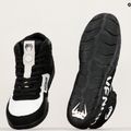 Buty bokserskie Venum Elite Wrestling black/white 8