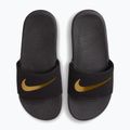 Klapki dziecięce Nike Kawa black/metallic gold 5