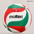 Piłka do siatkówki Molten V5M1500-5 white/green/red rozmiar 5 5