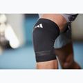 Opaska kompresyjna na kolano adidas Performance Knee Support black/ white 2