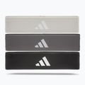 Zestaw gum do ćwiczeń adidas Resistance Band 3 szt. black/ grey/ white