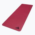 Mata fitness adidas Yoga 6 mm collegiate burgundy